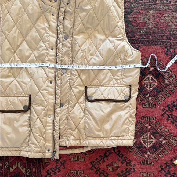 Vintage Tommy Bahama Quilted Beige  Hunting Vest XXL, lined - Picture 12 of 12